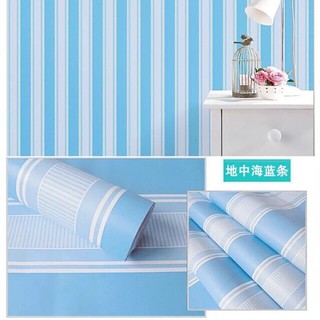10M GIẤY DÁN TƯỜNG DỌC XANH SÁNG KHỔ 45CM 5242-1