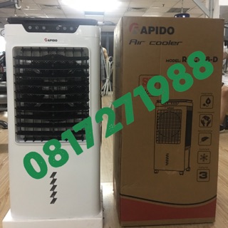 Quạt điều hòa không khí rapido turbo 6000-d/fresh 6000d nhập khẩu chính hãng bh 12 tháng