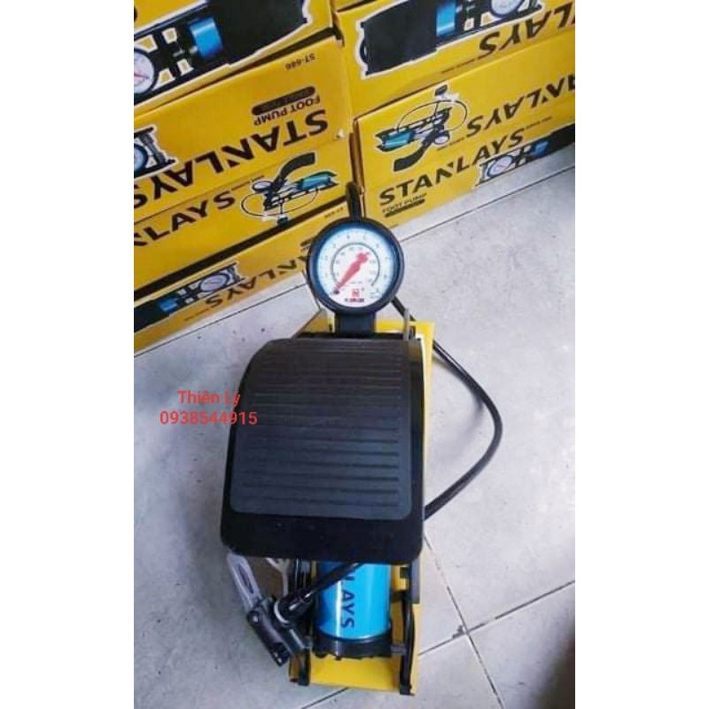 Bơm Đạp Chân Cao Cấp Hiệu KAPUSI Hoặc STANLAYS Và AISAIKI JAPAN 1 Ống Và 2 Ống