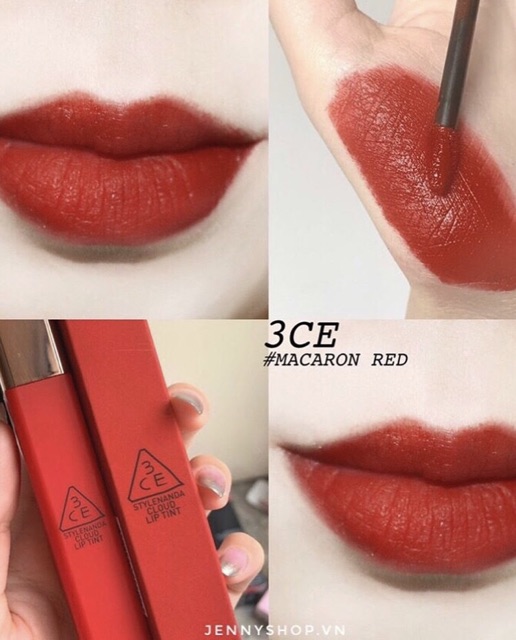 Son kem lì 3CE Cloud Lip Tint | Thế Giới Skin Care