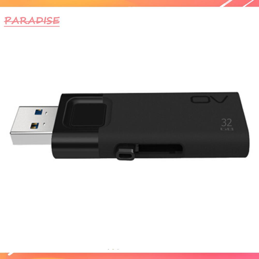 Paradise1 OV USB Flash Drive High Speed USB 3.0 Pendrive U Disk for Desktop Laptop PC