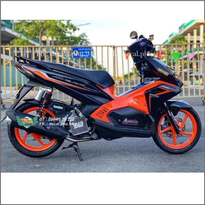 Tem Rời Ariblade Chỉ cam đen Candy (V)