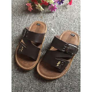 Dép Lê Chất Da cho bé Trai từ 1 - 12Tuổi