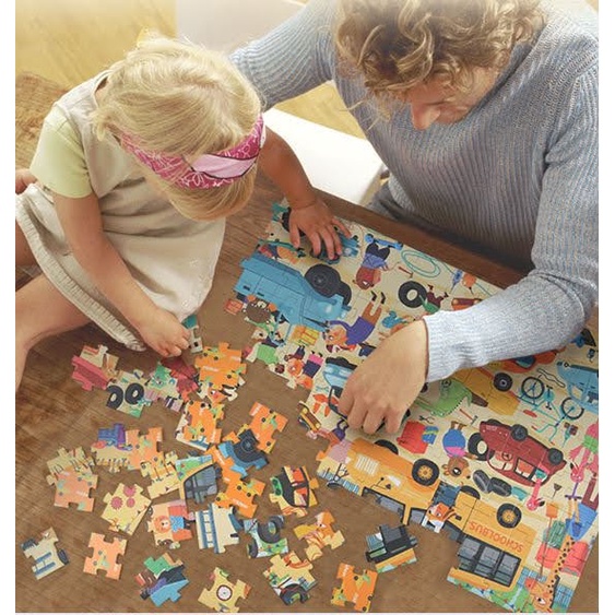 Đồ Chơi Ghép Hình Mideer 104 Chi Tiết - Cho Bé Từ 3 Tuổi - LinhKha