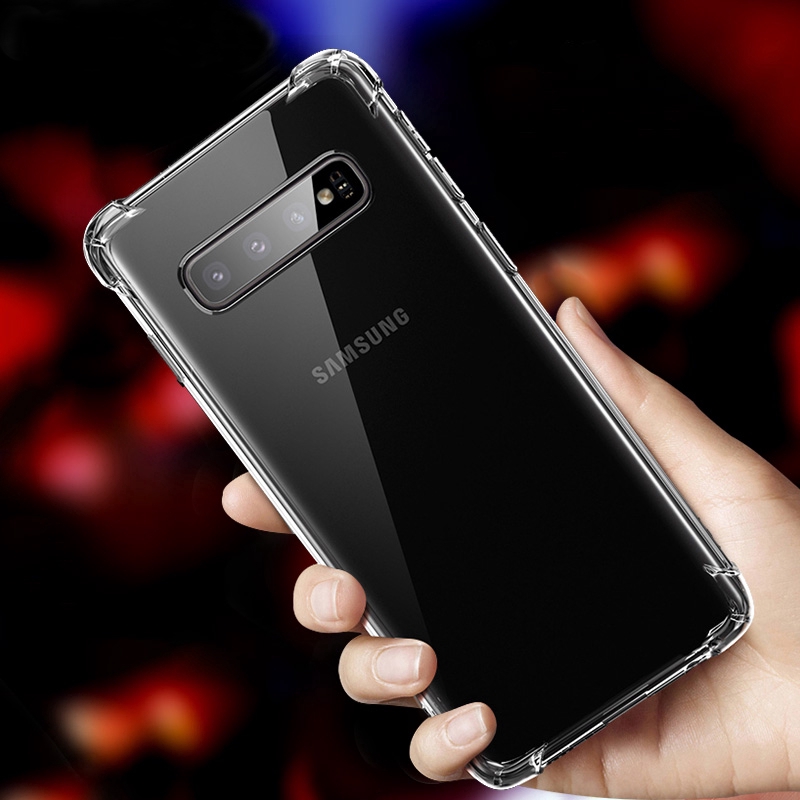 Ốp điện thoại TPU mềm chống va đập cho Samsung S10 Plus S10e