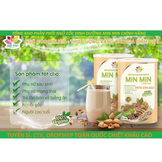Ngũ cốc lợi sữa minmin 1kg, ngũ cốc dinh dưỡng