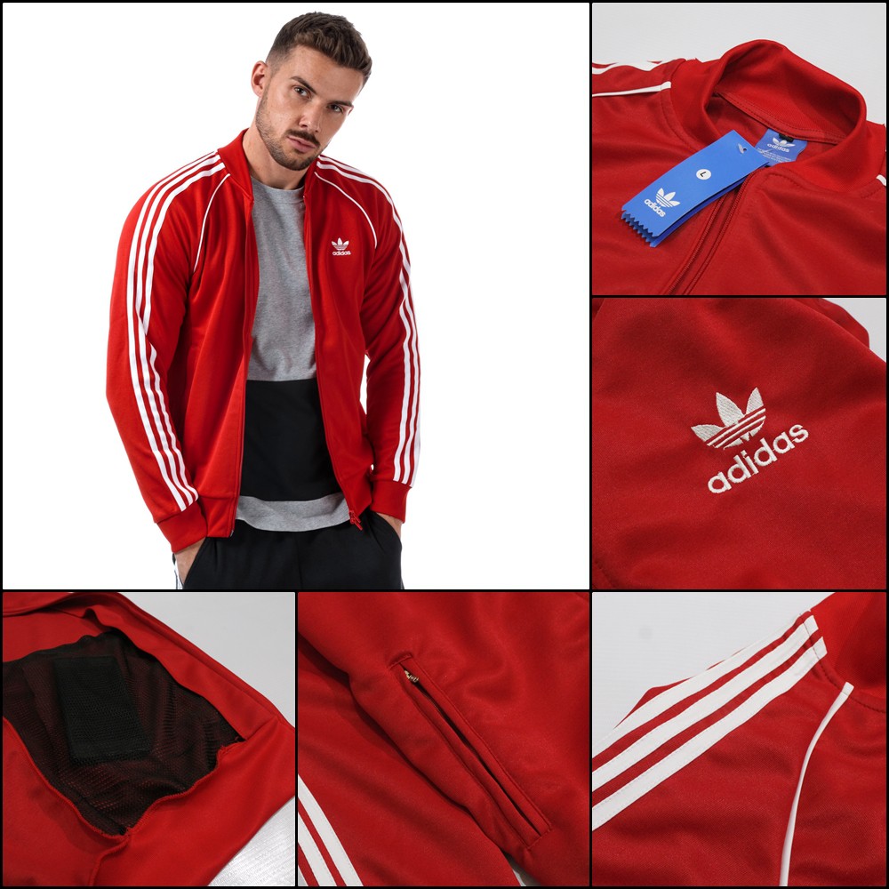 Áo Khoác Adidas 3 Sọc Thời Trang Cổ Điển Cá Tính