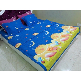 Set chăn ga gối poly