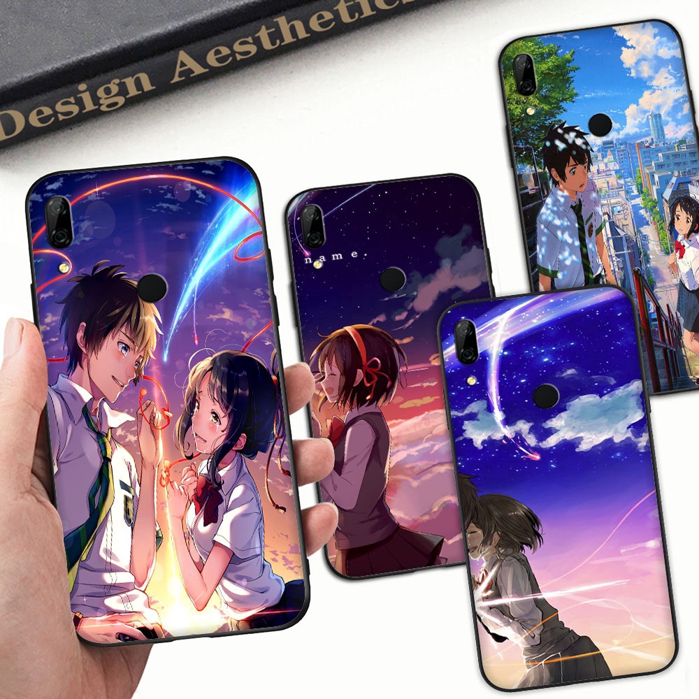 Ốp Lưng Mềm In Hình Phim Anime Your Name Cho Samsung Galaxy Note S20 / A21S / A41 / A51