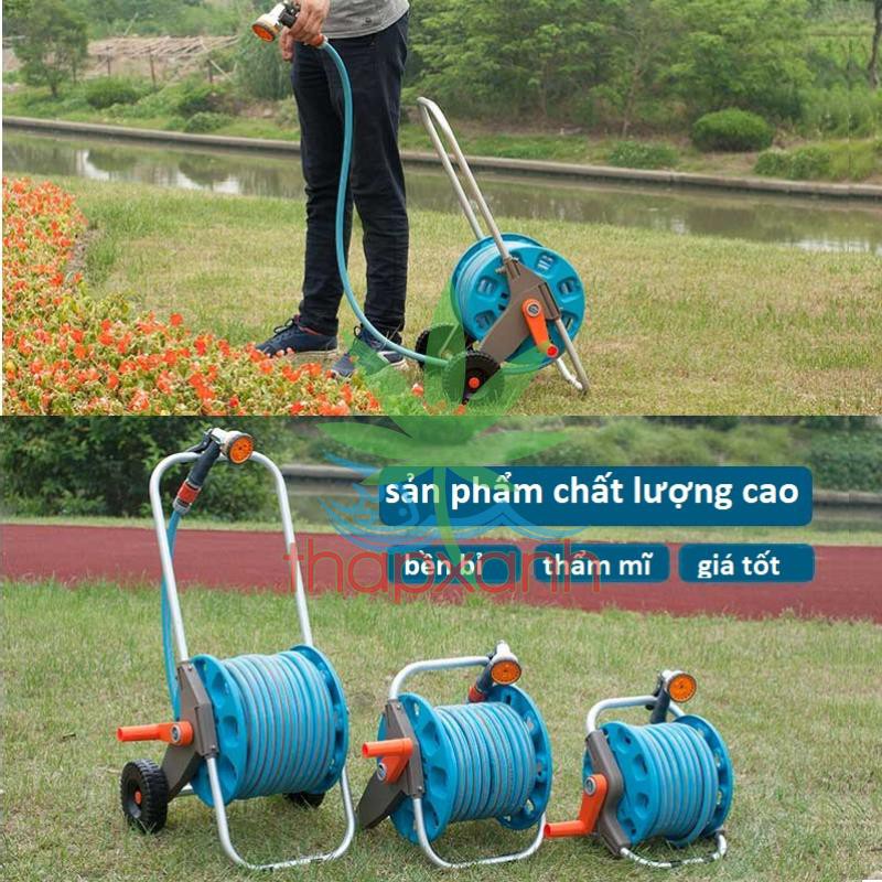Bộ cuộn ống tưới, Bộ khung lô cuốn dây tưới có bánh xe AK-803