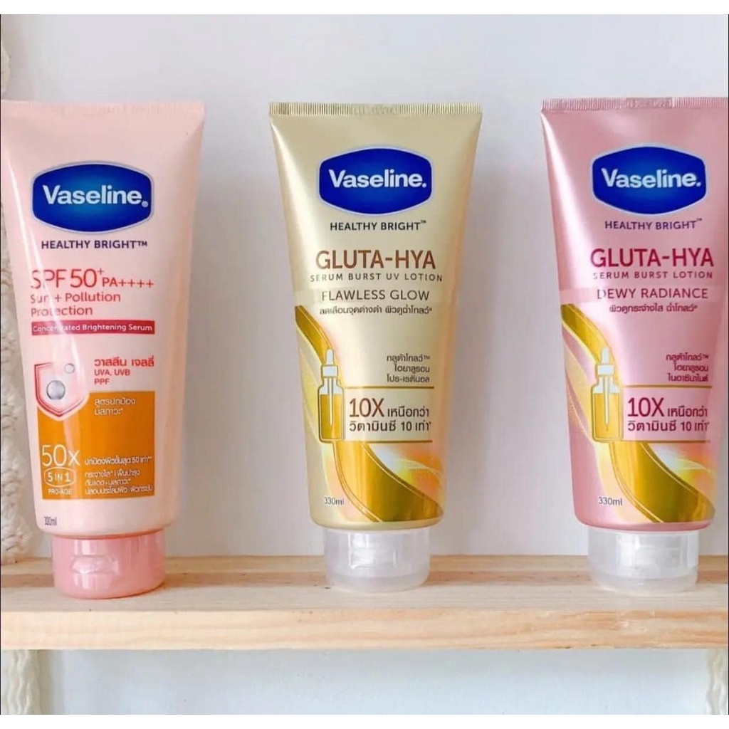 Sữa dưỡng thể là trắng da Vaseline Healthy Thái Lan