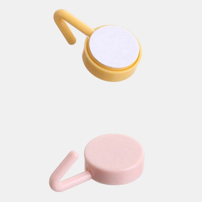 Bộ 10 móc treo đồ kích thước nhỏ gọn dán tường đa năng tiện dụng