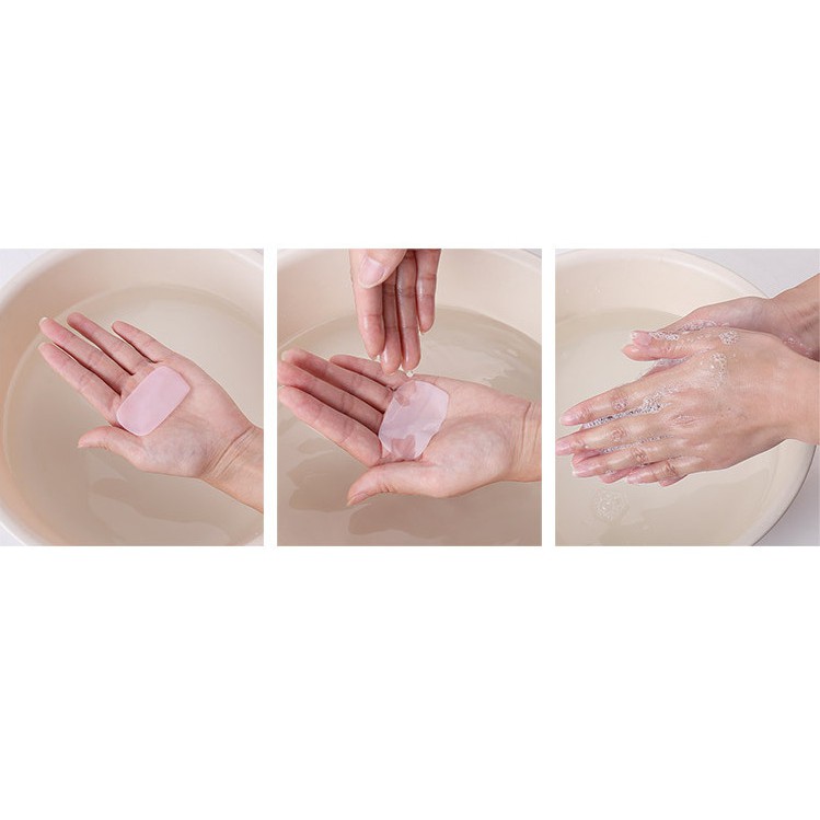 Xà bông giấy rửa tay nhỏ gọn dễ dàng mang theo diệt khuẩn 100% | BigBuy360 - bigbuy360.vn