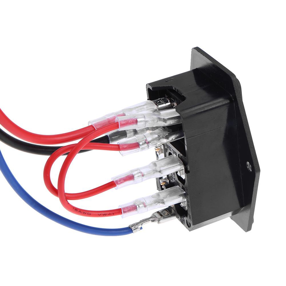 Công tắc điều chỉnh nguồn 220V / 110V với ổ cắm cầu chì cho máy in 3D | BigBuy360 - bigbuy360.vn