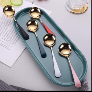 Thìa mạ vàng inox siêu sang chảnh