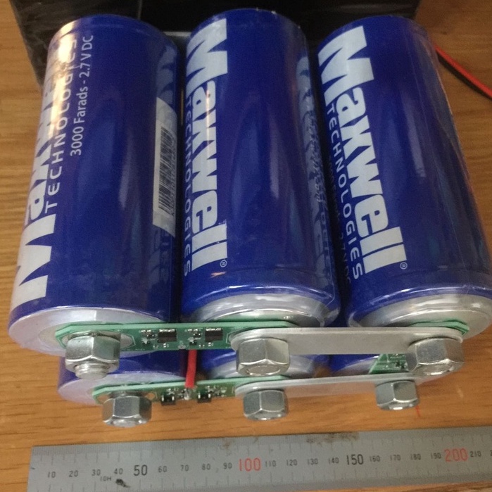 Siêu tụ 16V 83F, 500F GreenCap 2.7V 500F, Maxwell 2.7V 3000F