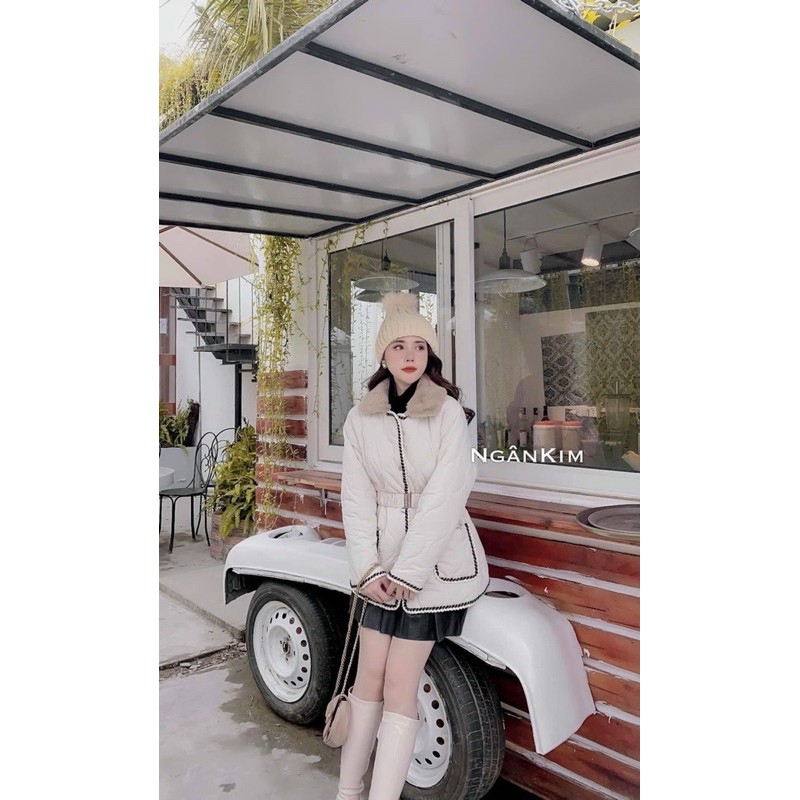 Bán sỉ áo phao trần trám đai eo | BigBuy360 - bigbuy360.vn