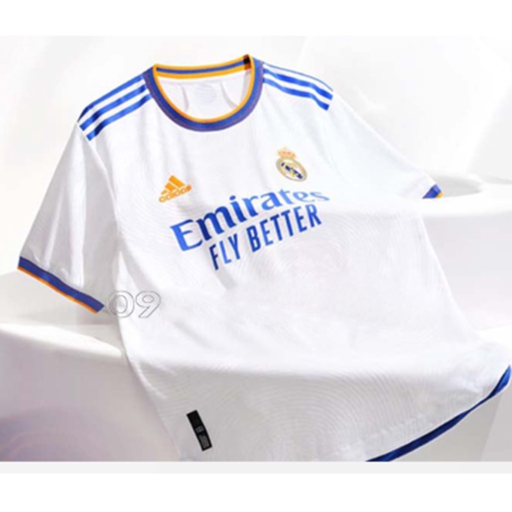 Quần Áo bóng đá CLB Real (Trắng) Mùa giải 2019/20 - Vải thun lạnh xịn