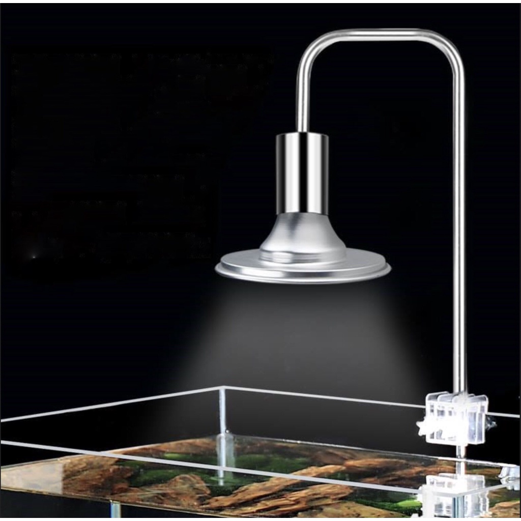 Đèn LED Dĩa - LED Kẹp Xinma  - Ánh Sáng Trắng và RGB | thẫm mỹ Cho Hồ Thuỷ Sinh, Bán Cạn