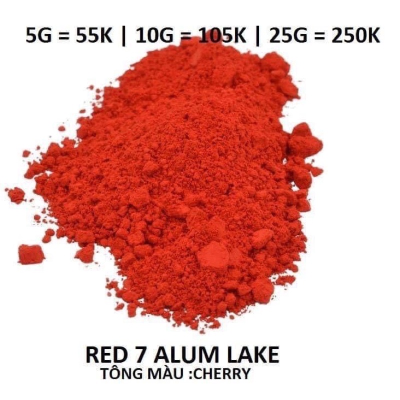 Màu Khoáng Mỹ Red 7 (Làm Son/Mỹ Phẩm)_5g/10g/25g
