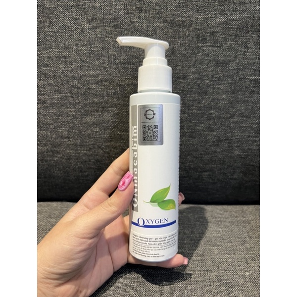 Sữa Rửa Mặt Oxygen Onmacabim Cleasing Gel Sạch Sâu, Tươi Mát, Cân Bằng Da 200ml