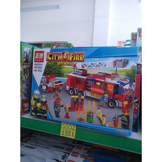 Lắp ráp Lego city fire 5552 :Trạm cứu hỏa thành phố