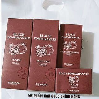 Combo dưỡng da BLACK POMEGRANATE TONER + CREAM