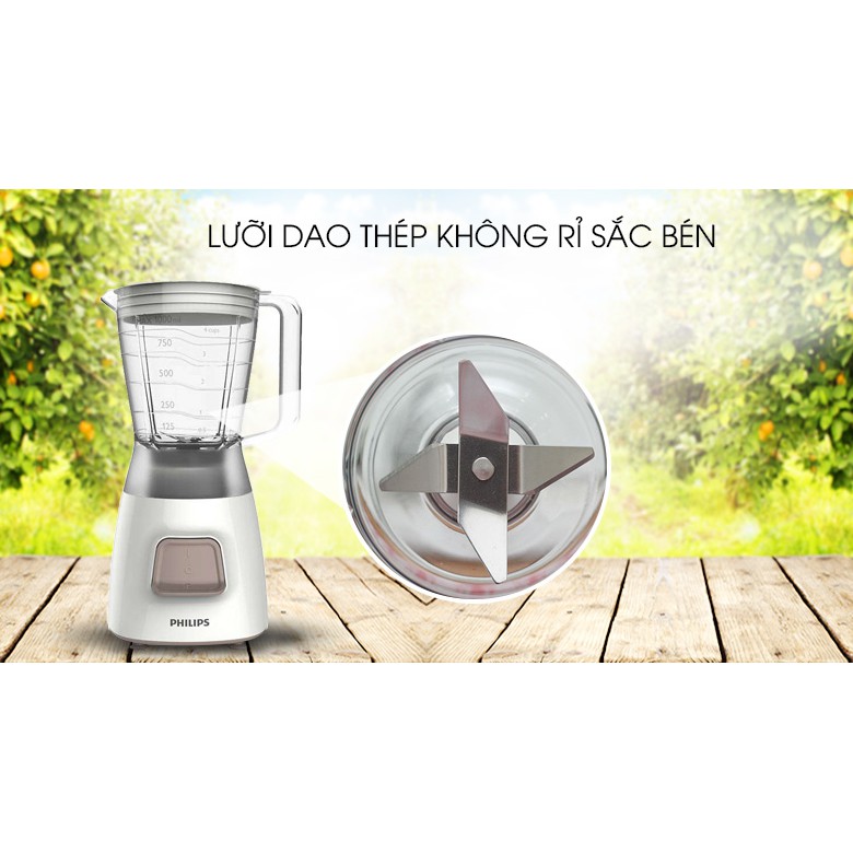 Máy Xay Sinh Tố Philips HR2051 450W (1.25L) - Hàng chính hãng