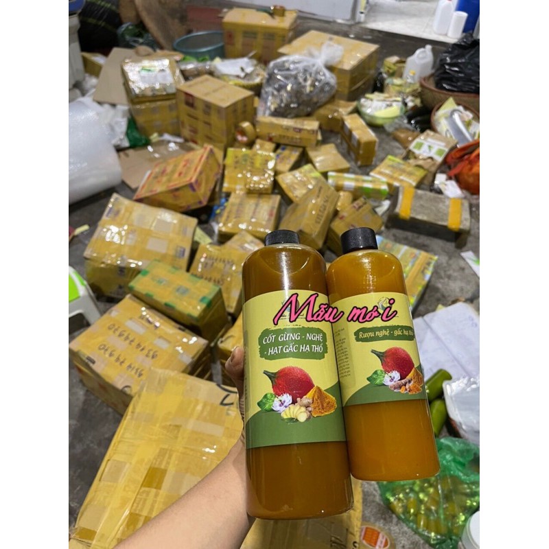 RƯỢU NGHỆ GẤC HẠ THỔ (face) TRẮNG DA MỜ NÁM | BigBuy360 - bigbuy360.vn