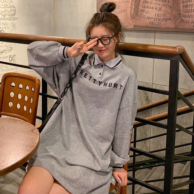 SUXI Áo Nỉ Nữ Dài Tay Có Mũ Thời Trang Hàn