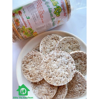 Bánh gạo lứt ăn kiêng giảm cân Hello rice, bánh gạo lức nguyên hạt cho người ăn kiêng (TẶNG Thực đơn Eatclean)