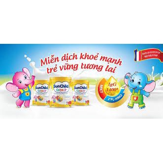 COMBO 2 HỘP SỮA NON DINH DƯỠNG SUNCHILD COLOS 2+  hết date