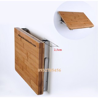 [Mã SKAMLTSM9 giảm 10% đơn 99K] BẢN LỀ GẬP THÔNG MINH, KE GẬP INOX LOẠI CAO CẤP CHỊU TẢI 80KG - 2 CÁI