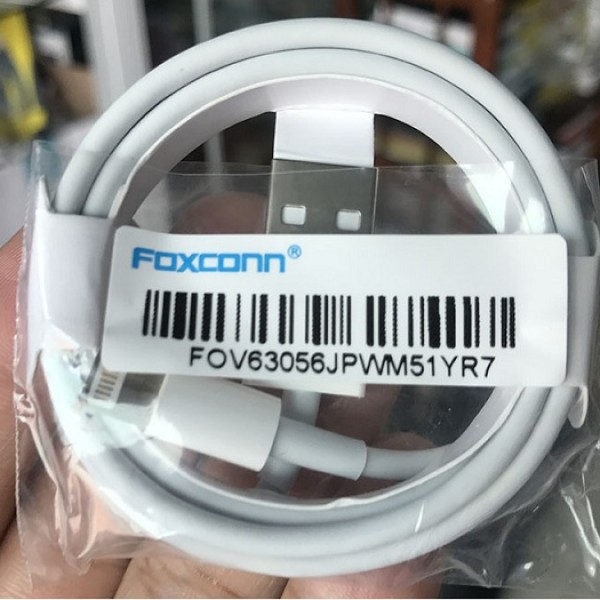 Cáp FOXCONN IP5IC bọc thép chống gập gãy ip/tablet táo hàng hỗ trợ sạc nhanh