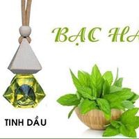 Tinh dầu treo xe Ô Tô nguyên chất hương Bạc Hà khử khuẩn mát lạnh như khách sạn