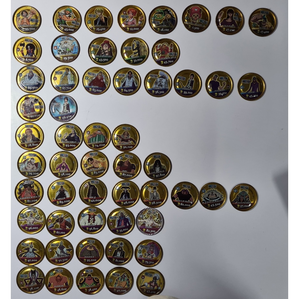 Thẻ toonies one piece