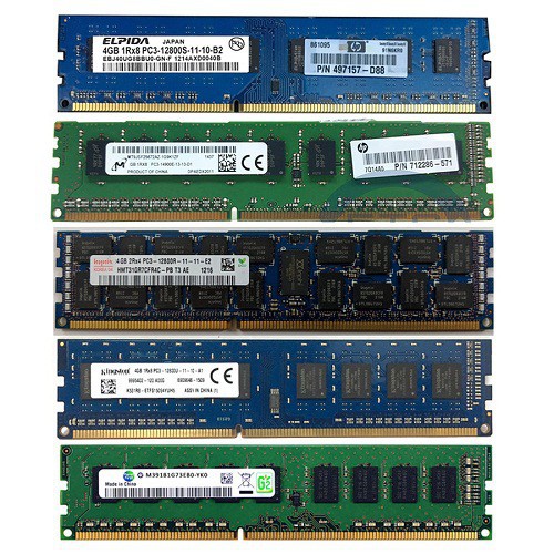 [RẺ VÔ ĐỊCH] Ram máy tính để bàn DDR3 8GB 4GB bus 1600 PC3 12800 (hãng ngẫu nhiên) samsung hynix kingston ...