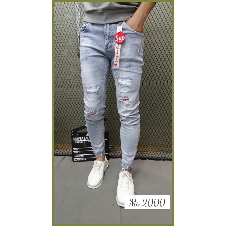 Quần jean nam Hàn Quốc - hàng chất lượng giá rẻ như giá sỉ CHI09