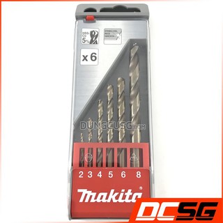 Bộ mũi khoan INOX (6 chi tiết) MAKITA D-57168