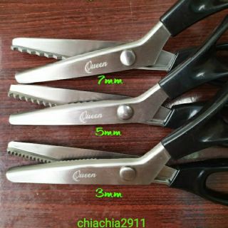 Combo 3 kéo răng cưa nhọn