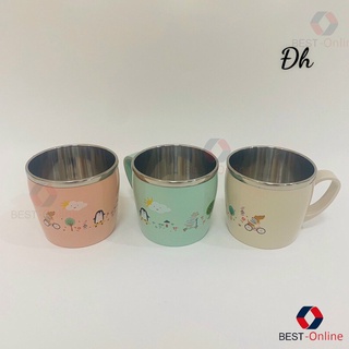 Cốc uống nước inox 2 lớp đẹp