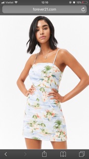 Đầm Cây dừa F21