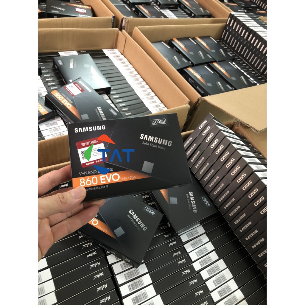 SSD Samsung 500GB 860 EVO SATA3 6Gbs 2.5inch Dùng Cho Máy Tính Xách Tay Laptop MacBook PC Desktop Bảo Hành 5 Năm 1 Đổi 1 | BigBuy360 - bigbuy360.vn