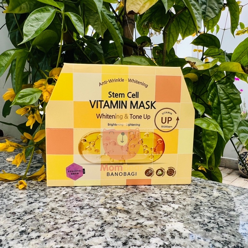 Mặt Nạ Giấy Banobagi Mask phiên bản nâng cấp Dưỡng Ẩm Trắng Da Chống Lão Hoá Giảm Mụn