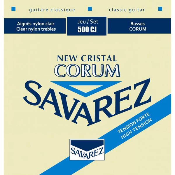 Bộ dây đàn Guitar Classic cao cấp/ Nylon Classical Guitar Strings - New Cristal Corum High Tension 500CJ