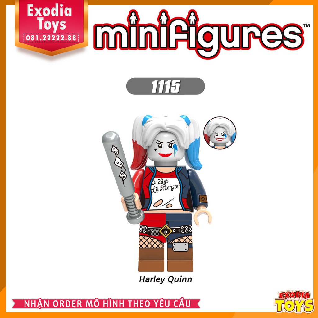 Xếp hình Minifigure Siêu anh hùng vũ trụ DC Comics - Đồ Chơi Lắp Ghép Sáng Tạo - XINH X0238
