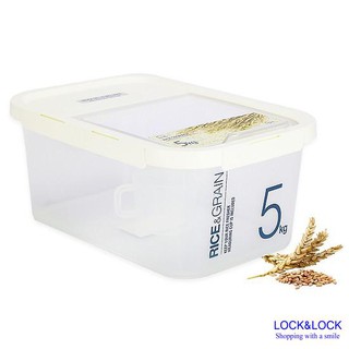 [Lock&lock] Thùng Đựng Gạo Bằng Nhựa Lock&Lock HPL560 - 5kg/ 6.5L  !