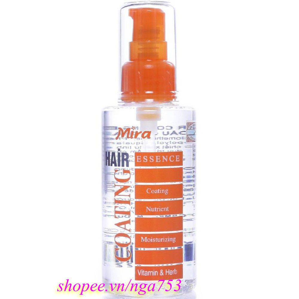 Dầu Bóng Tóc 100Ml Mira Hair Coating Cho Tóc Siêu Bóng Mượt Tự Nhiên 100% chính hãng
