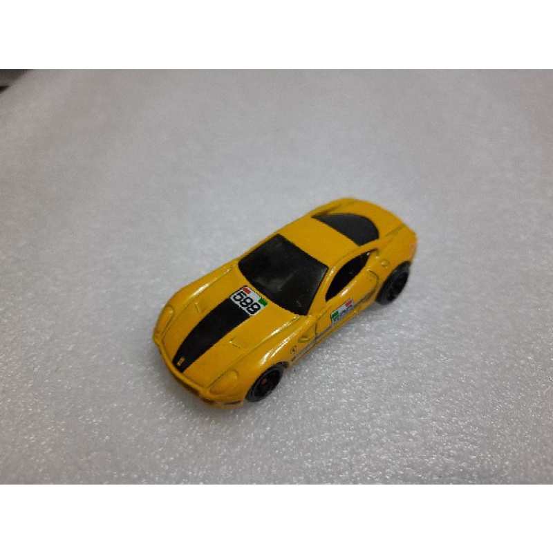 Xe Hot Wheels Ferrari Racer 599 GTB cờ Ý , hàng hiếm