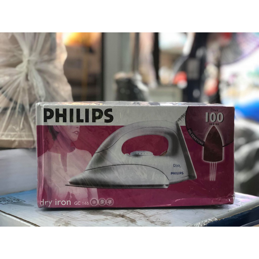 Bàn là chống dính Philips Diva GC 146